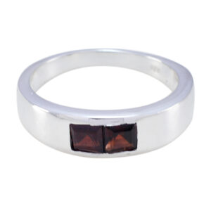 Natural Gemstone  Faincy Faceted Garnet ring